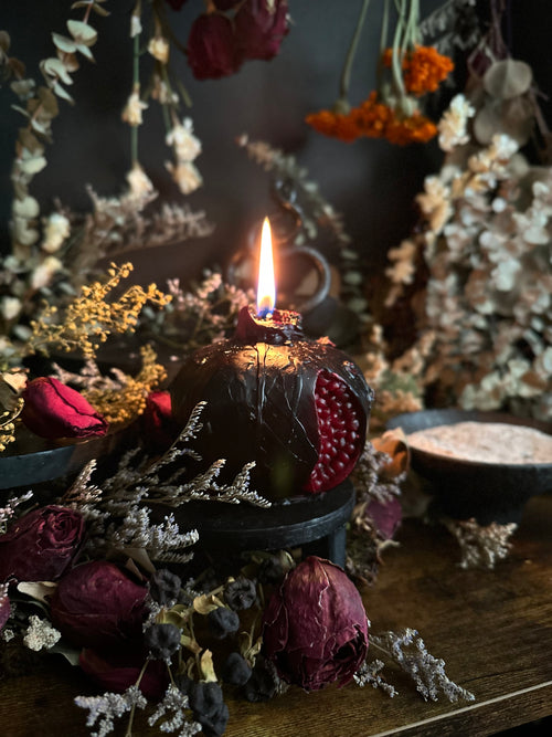 Hekate Pomegranate Candle