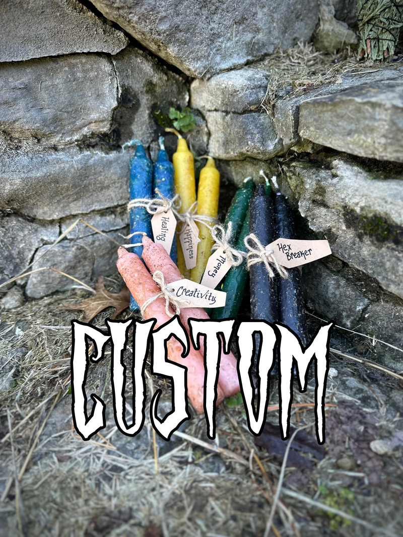 Custom Dressed Chime Spell Candles