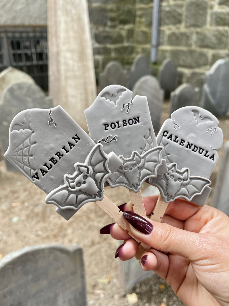 Tombstone Plant Markers