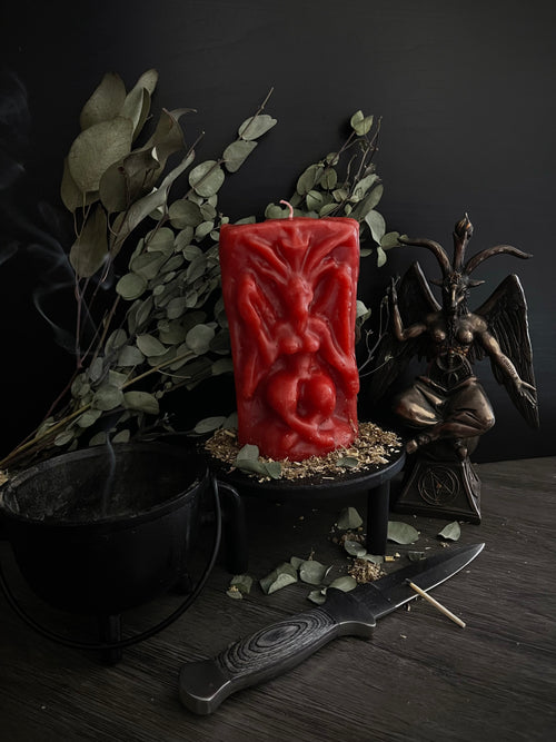 Baphomet Figure Candles